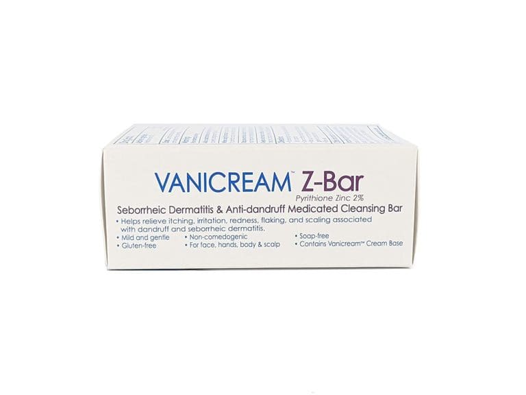 Vanicream Fragrance and Soap Free 2 Pyrithione Zinc ZBar, For