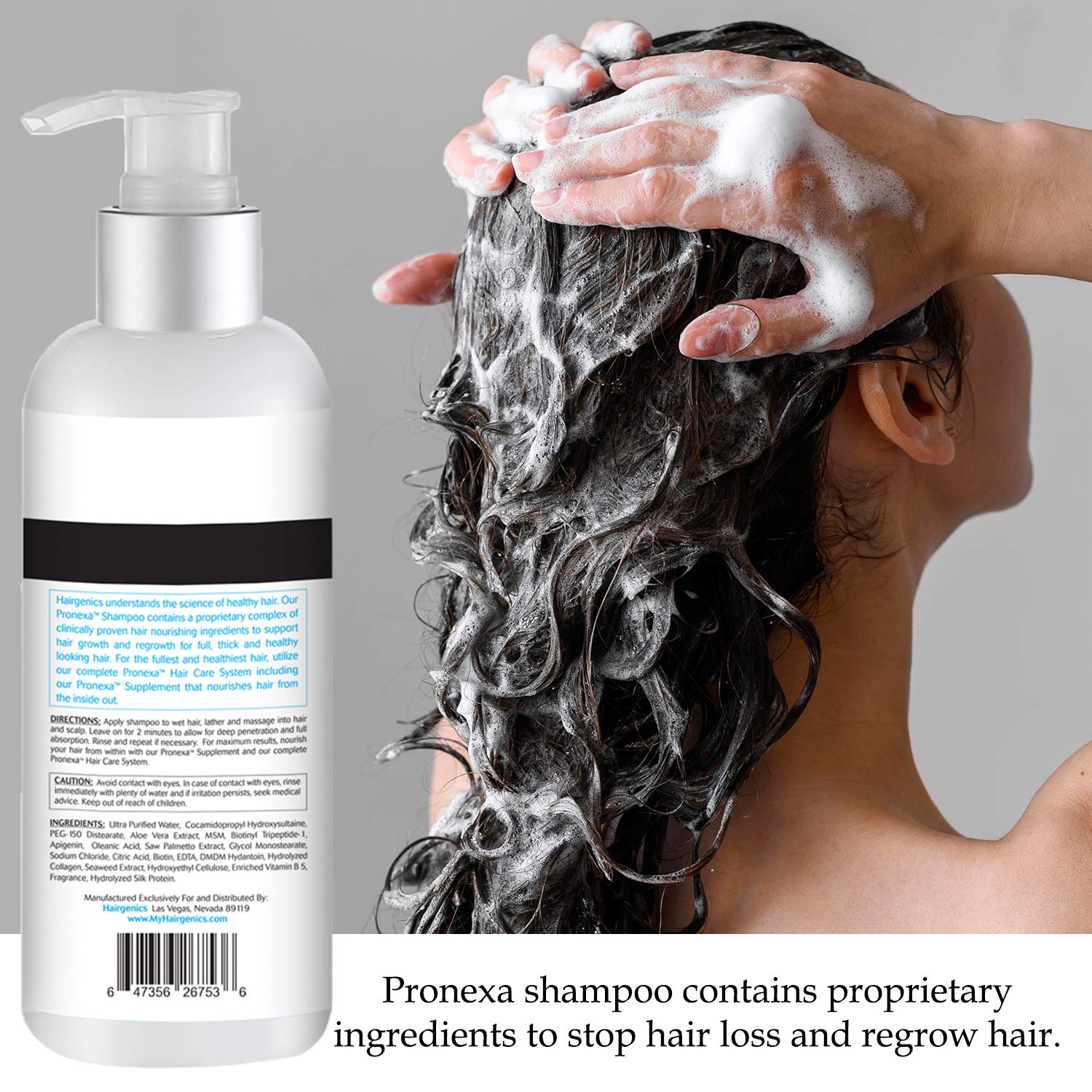 Hairgenics Pronexa Clinical Strength Hair Growth & Regrowth Therapy Hair  Loss Shampoo With Biotin, Collagen, and DHT Blockers fo - Medrock Pharmacy