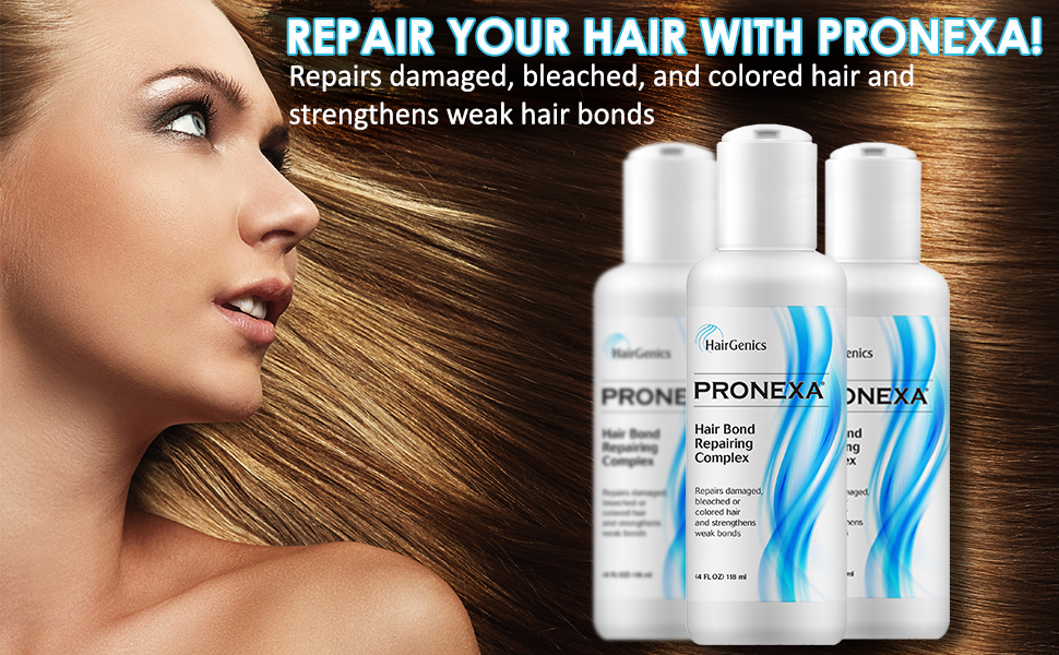 hair bond repair bonder olaplex pronexa redken ph damage bleached hair damaged colored color treated