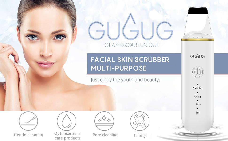 GUGUG skin scrubber spatula pore cleaner