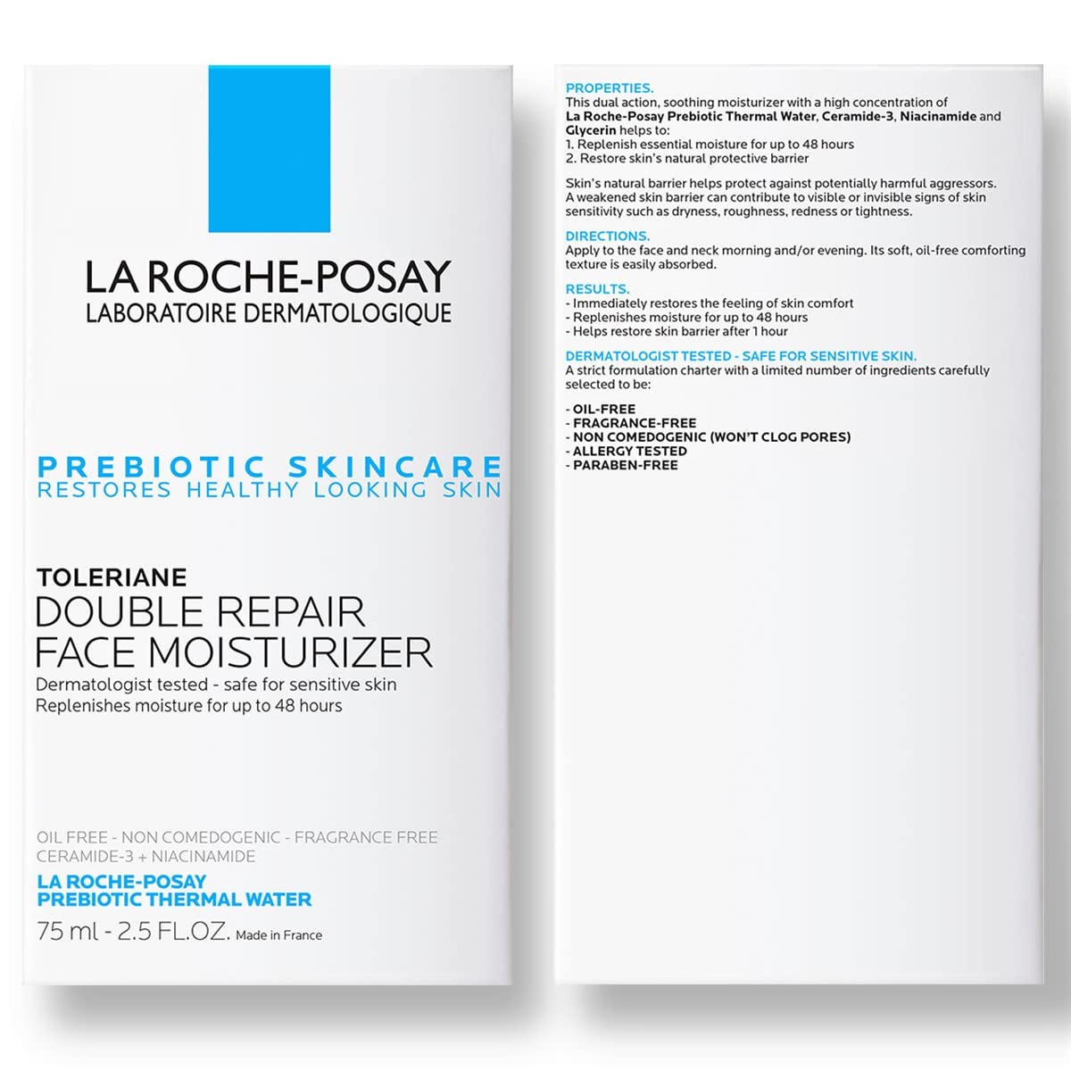 krigerisk Mundskyl Harmoni La Roche-Posay Toleriane Double Repair Face Moisturizer - Medrock Pharmacy