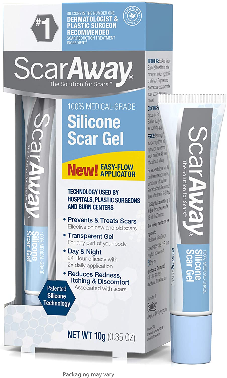  ScarAway Advanced Skincare Silicone Scar Sheets, Silicone Scar  Sheets for Body Scar, Surgical Scar, Burn Scar, Acne Scar and Keloid Scar  Treatment, 6 Sheets : Health & Household