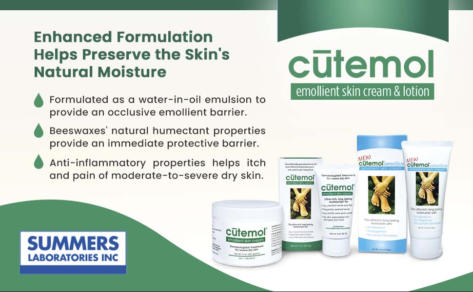 hand cream moisturizing eczema lotion hydrating hydration moisturizer soothing emollient Cutemol