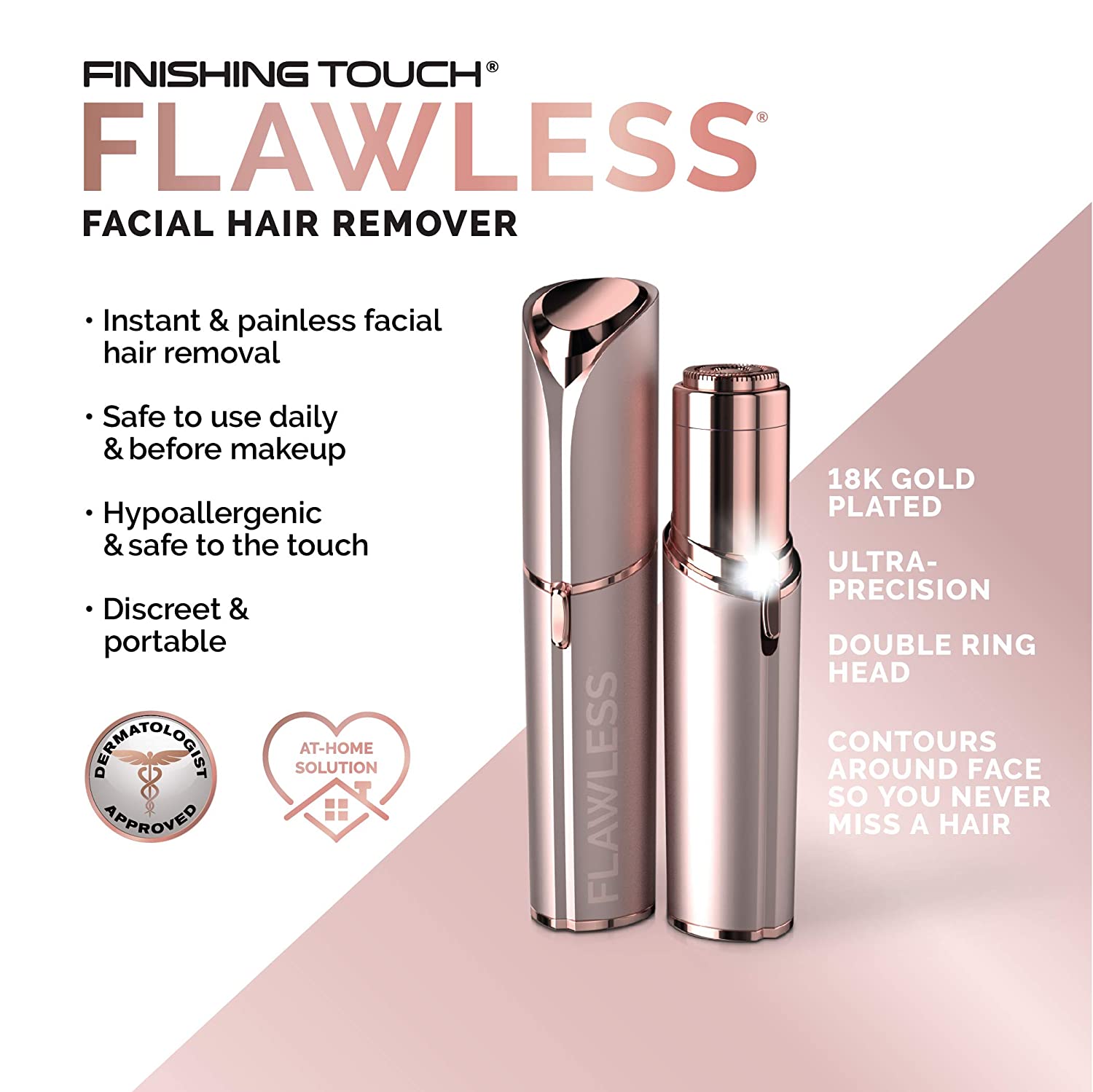 Finishing Touch Flawless Facial Hair Remover - Medrock Pharmacy