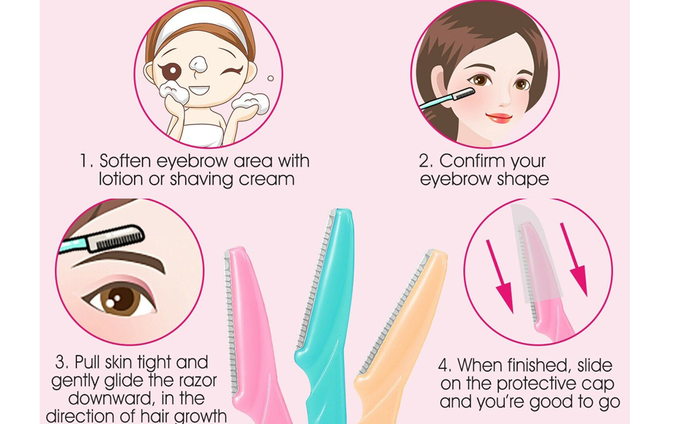 eyebrow razors for women