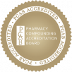 PCAB Pharmacy Compounding Accreditation Board Certification Seal for Medrock Pharmacy